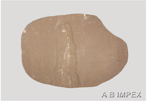 Brown Sandstone Stepping Stone