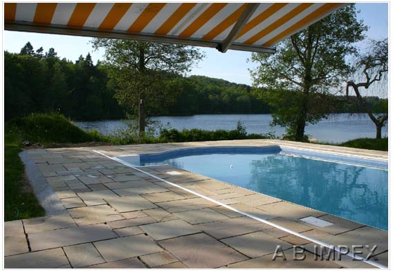 Rippon Natural Stone Pool Surround